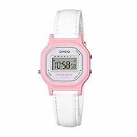 Casio Womens Digital White Strap Watch La11wl-4a