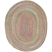 Safavieh Amaia Striped Oval Rug