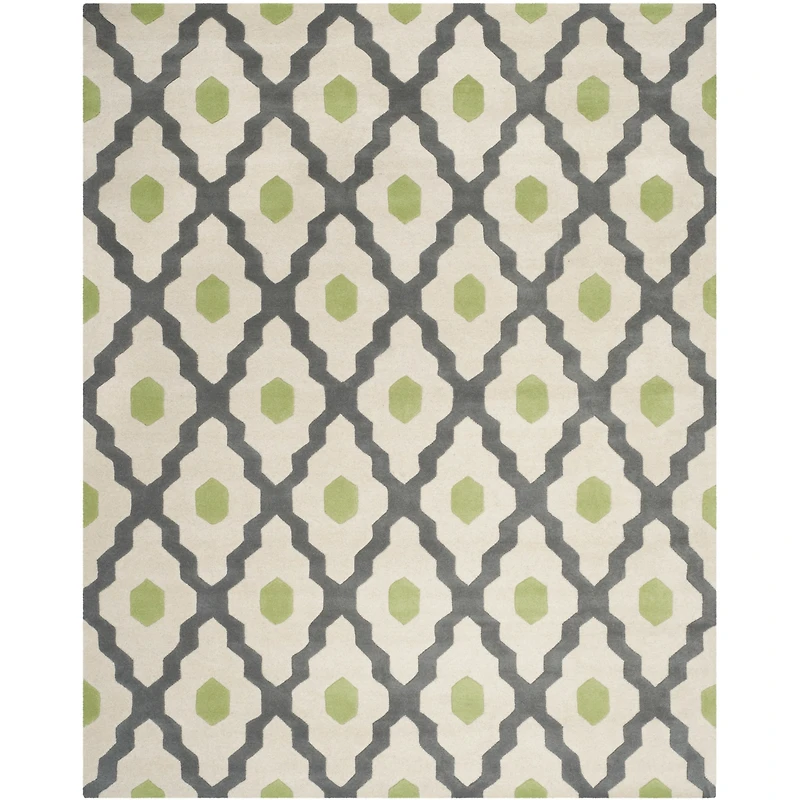 Safavieh Baldwin Geometric Hand-Tufted Wool Rug
