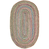 Safavieh Amaia Striped Oval Rug