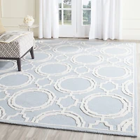 Safavieh Alex Geometric Hand-Tufted Wool Rectangular Rug