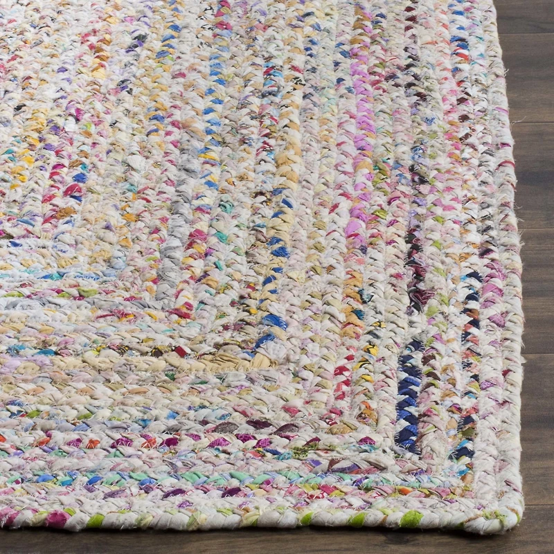 Safavieh Lecia Bordered Braided Cotton Rug