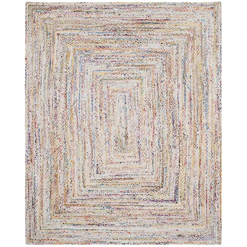 Safavieh Lecia Bordered Braided Cotton Rug