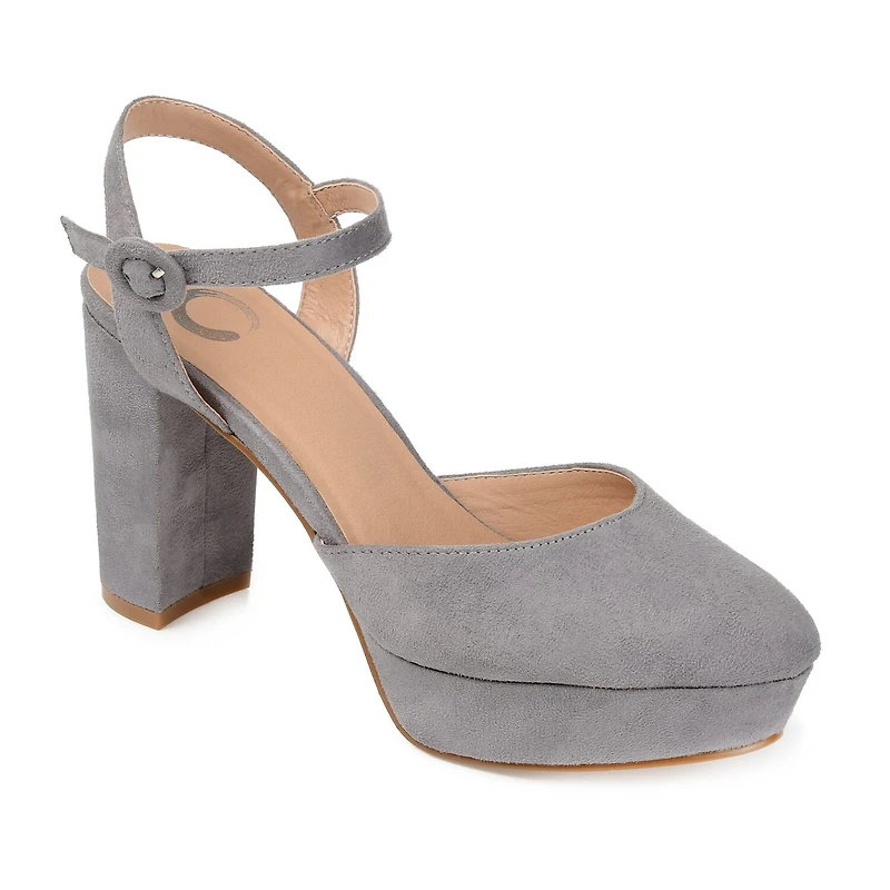 Journee Collection Womens Block Heel Roslynn Pumps