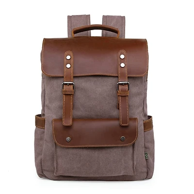 TSD Brand Valley Hill Unisex Adult Adjustable Straps Padded Backpack