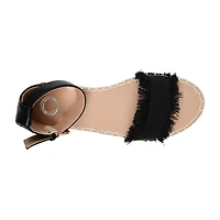 Journee Collection Womens Tristeen Wedge Sandals