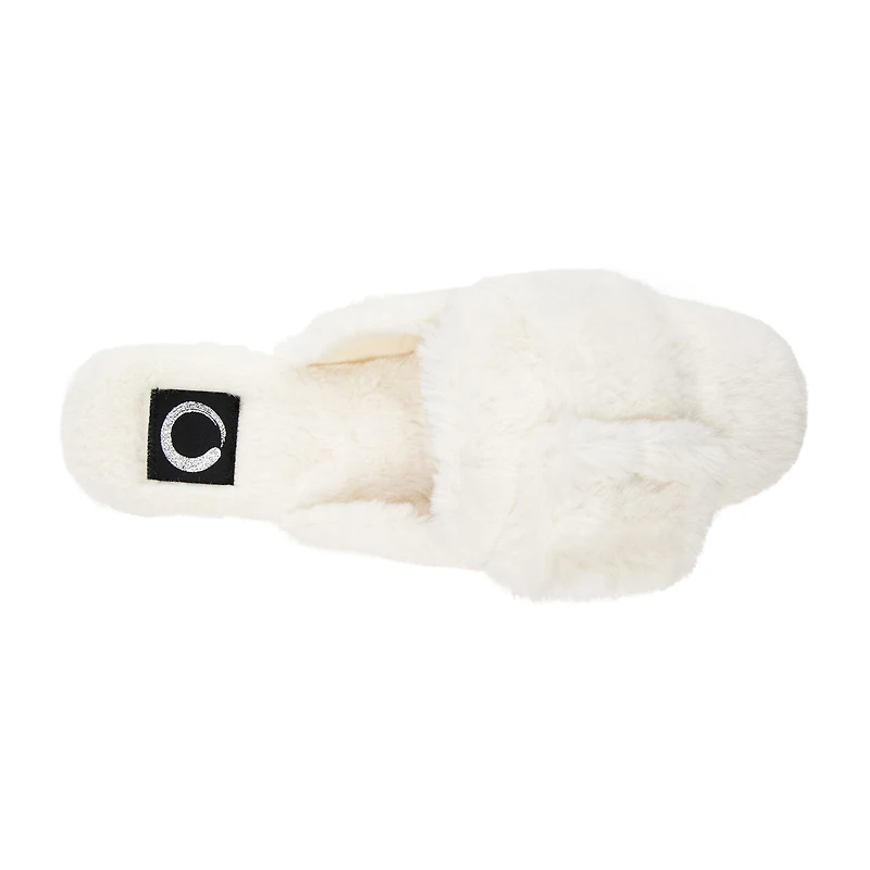 Journee Collection Eara Womens Slip-On Slippers