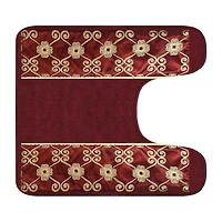 Popular Bath Monte Rose Bath Rug Collection