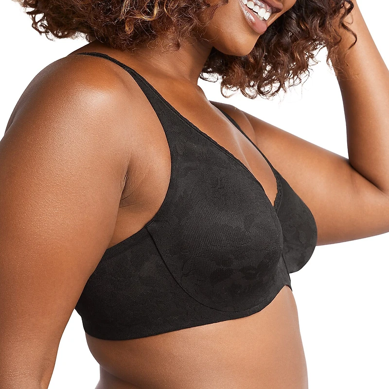 Bali Passion For Comfort Comfy Glam Underwire Full Coverage Bra Df6590