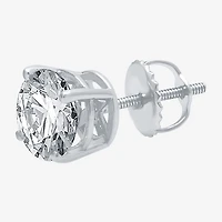 1 CT. T.W. Natural White Diamond 14K Gold 6.3mm Single Earring
