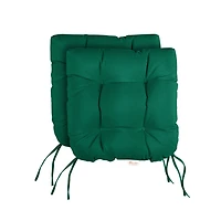 Mozaic Company Sunbrella Tufted U-Shape Seat Cushion (Set of 2)