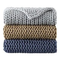 Linden Street Chunky Knit Throw