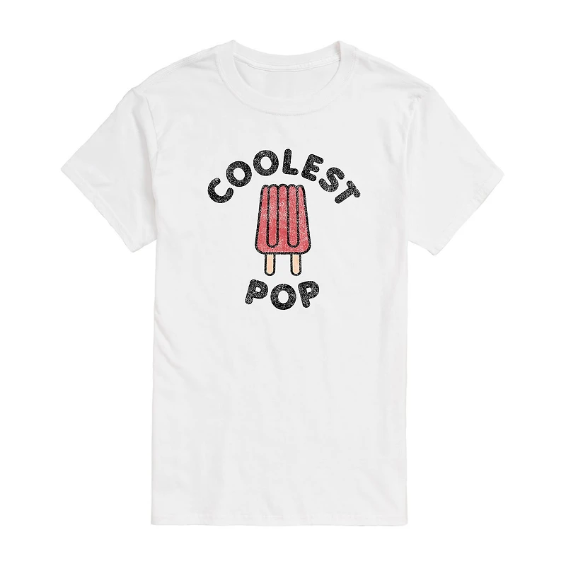 Mens Short Sleeve Coolest Pop Graphic T-Shirt