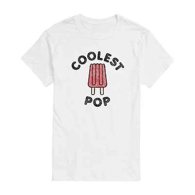 Mens Short Sleeve Coolest Pop Graphic T-Shirt