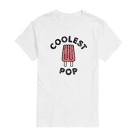 Mens Short Sleeve Coolest Pop Graphic T-Shirt