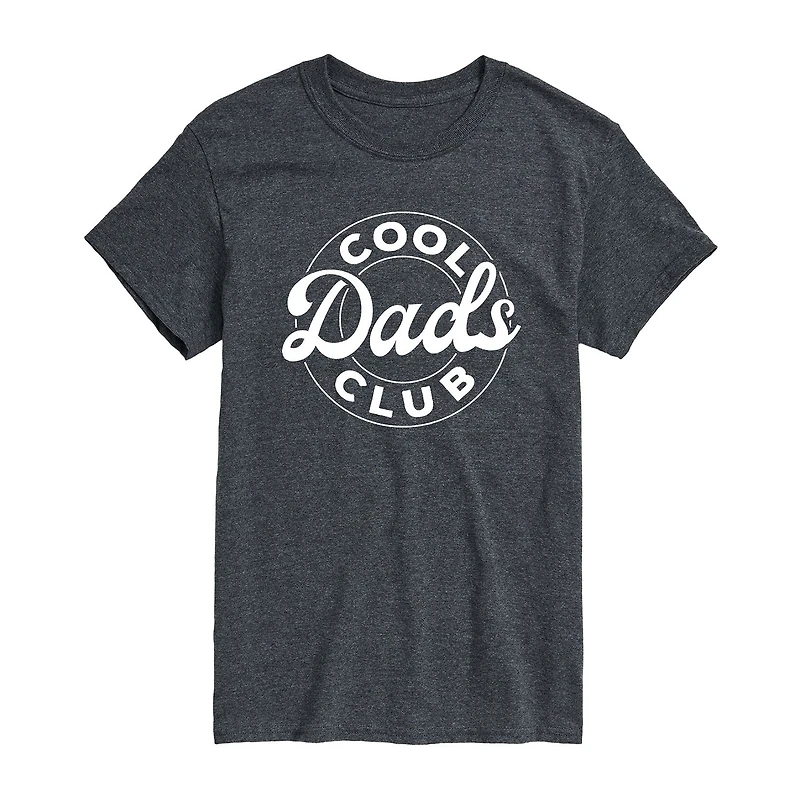 Mens Short Sleeve Cool Dads Club Graphic T-Shirt