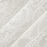 No 918 Nina Lace Rod Pocket Sheer Set of 2 Curtain Panel