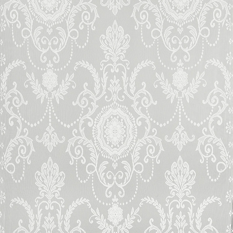 No 918 Nina Lace Rod Pocket Sheer Set of 2 Curtain Panel