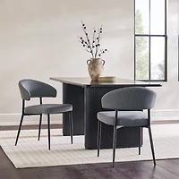 Walker Edison 2-pc. Upholstered Dining Chair