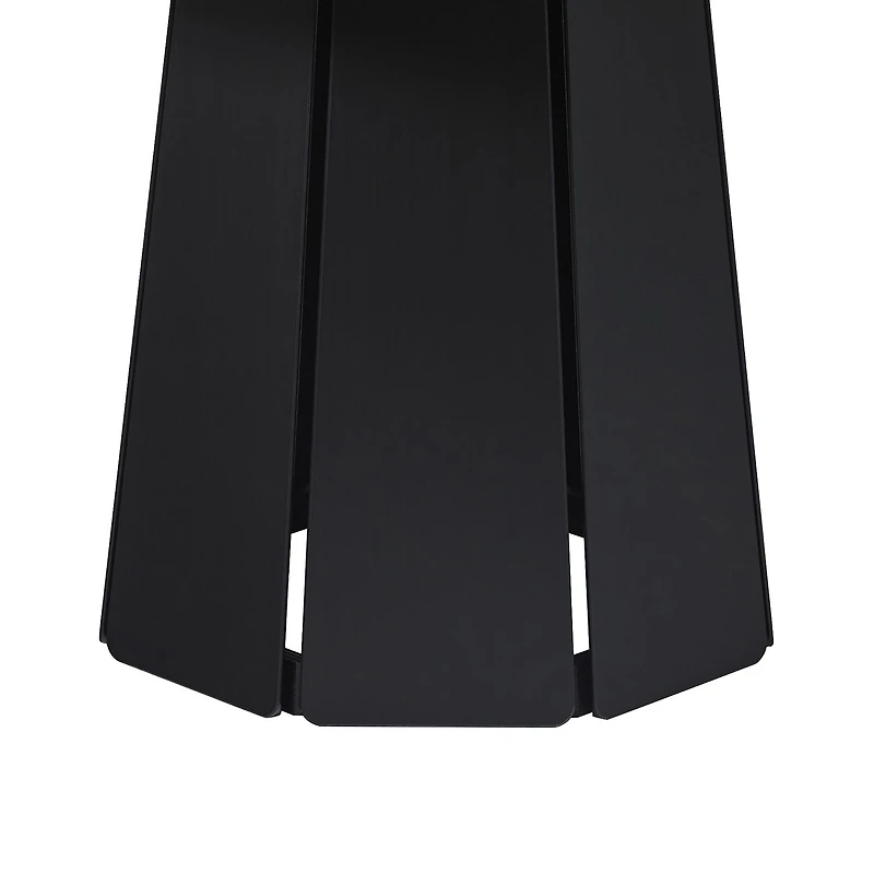 Walker Edison Round Wood-Top Dining Table