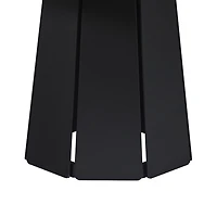 Walker Edison Round Wood-Top Dining Table
