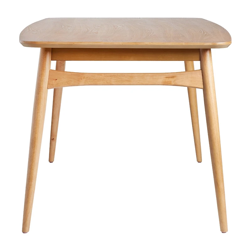 Walker Edison Rectangular Wood-Top Dining Table