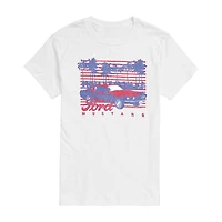 Mens Short Sleeve Ford Mustang Graphic T-Shirt