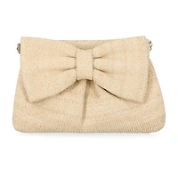 Gunne Sax by Jessica McClintock Vivienne Bow Clutch Evening Bag