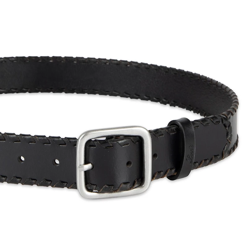 Levi's® Square Centerbar Buckle, Genuine Leather Belt Womens