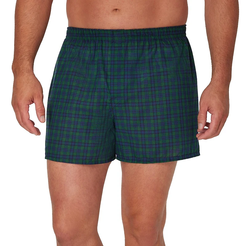 Hanes® Ultimate Big & Tall Men’s Underwear 3-Pack Woven Boxers 745cx3