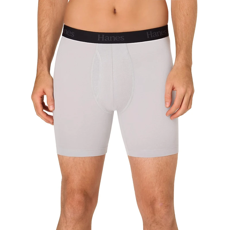 Hanes® Ultimate Men's Underwear 3-Pack Comfort Flex Fit® Boxer Briefs with Total Support Pouch™ Ufsbq3