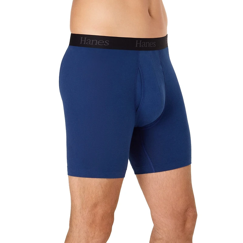 Hanes® Ultimate Men's Underwear 3-Pack Comfort Flex Fit® Boxer Briefs with Total Support Pouch™ Ufsbq3