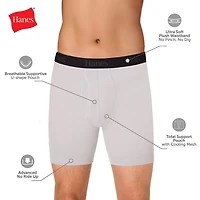 Hanes® Ultimate Men's Underwear 3-Pack Comfort Flex Fit® Boxer Briefs with Total Support Pouch™ Ufsbq3