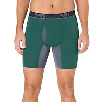 Hanes® Ultimate Men's Underwear 3-Pack Moves X-TEMP® Cotton Stretch Boxer Briefs Um5bb3