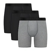 Hanes® Ultimate Big & Tall Men’s Underwear 3-Pack ComfortSoft® Boxer Briefs 7703b3