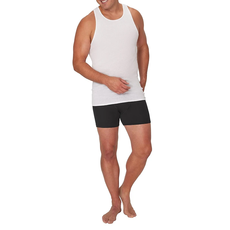 Hanes® Men's Big & Tall Ultimate 4-Pack ComfortSoft® Tank Top Undershirts