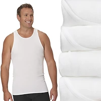 Hanes® Men's Big & Tall Ultimate 4-Pack ComfortSoft® Tank Top Undershirts