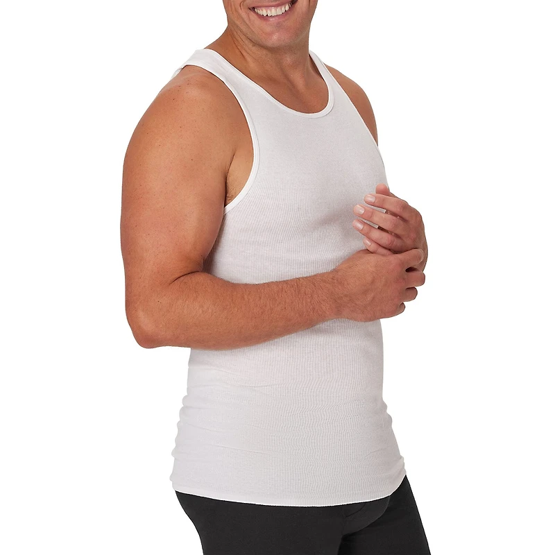 Hanes® Men's Big & Tall Ultimate 4-Pack ComfortSoft® Tank Top Undershirts