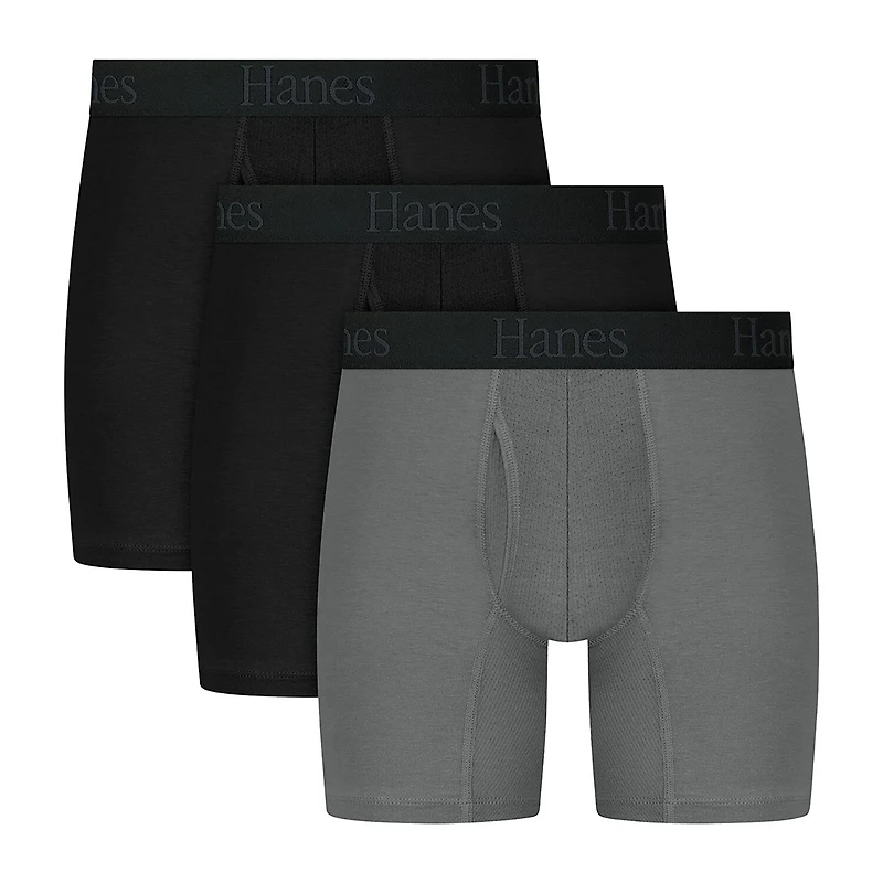 Hanes® Ultimate Men's Underwear 3-Pack Comfort Flex Fit® Boxer Brief Ucfba3