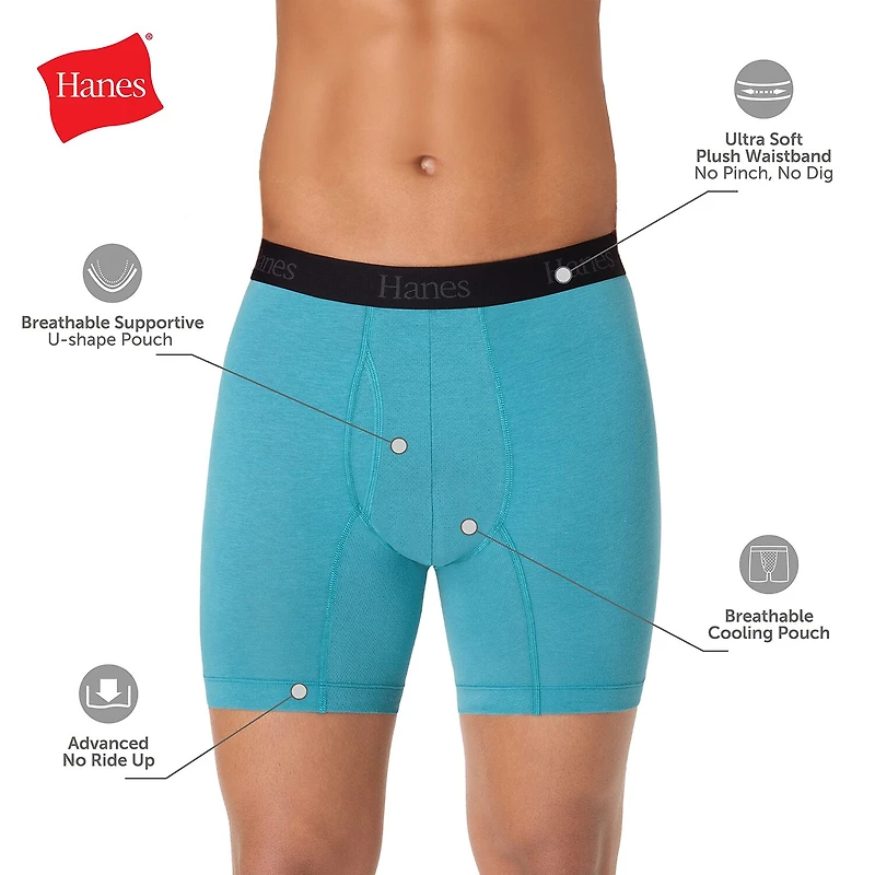 Hanes® Ultimate Men's Underwear 3-Pack Comfort Flex Fit® Boxer Brief Ucfba3