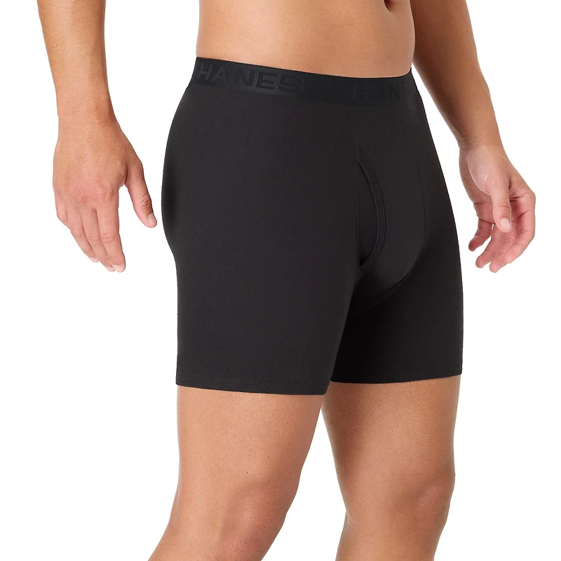 Hanes® Ultimate Men’s Underwear 3-Pack ComfortBlend® Boxer Briefs Underwear, Moisture-Wicking Ubbbb3