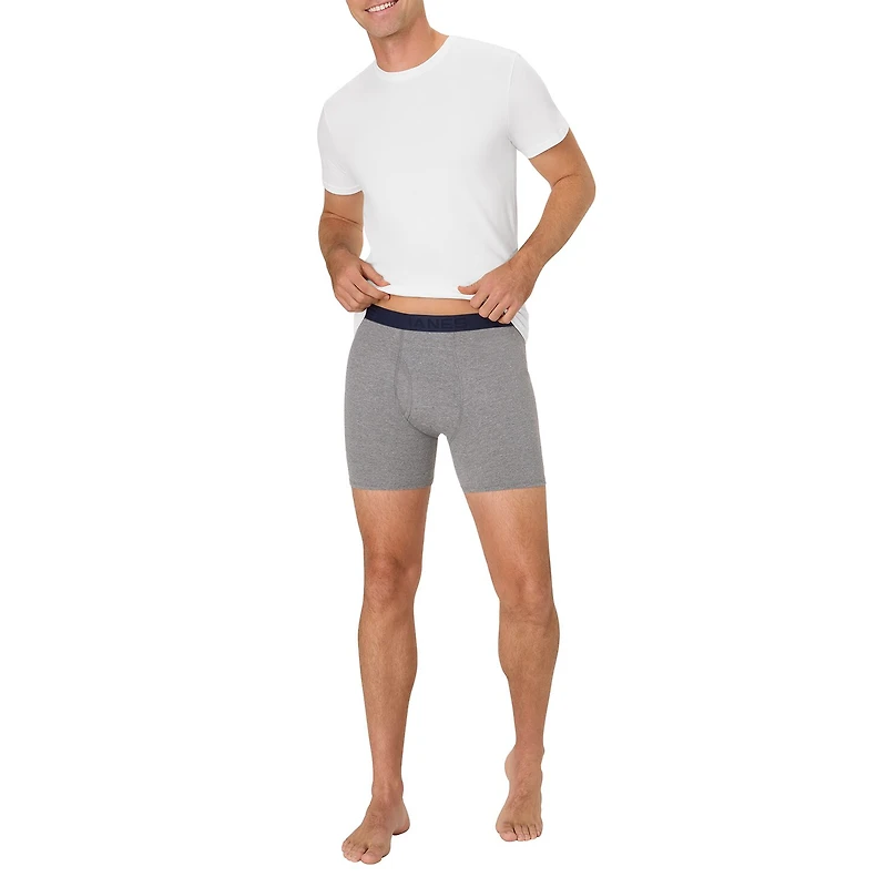 Hanes® Ultimate Men’s Underwear 3-Pack ComfortBlend® Boxer Briefs Underwear, Moisture-Wicking Ubbbb3