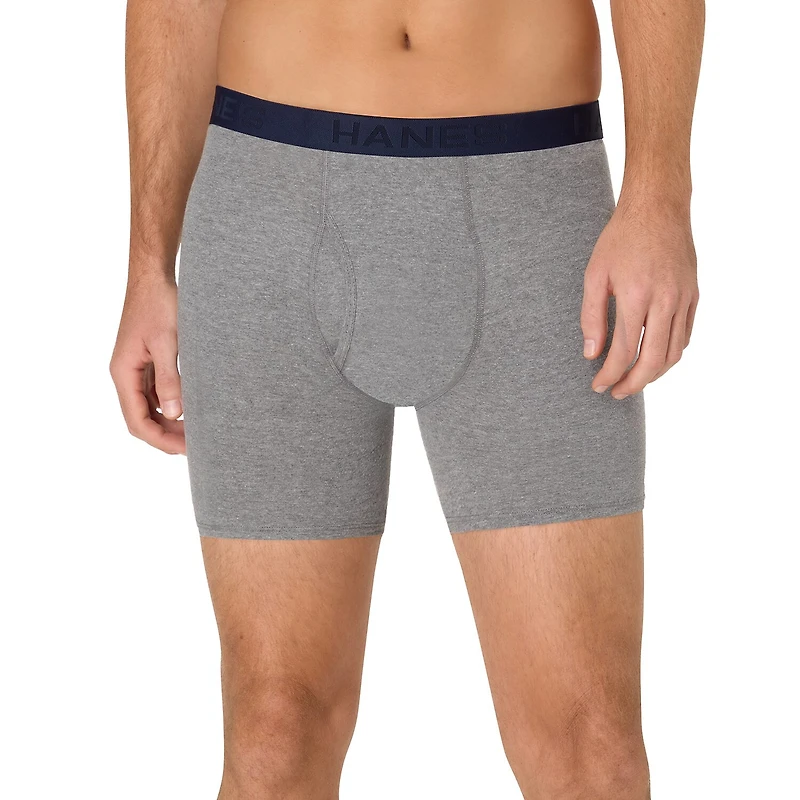 Hanes® Ultimate Men’s Underwear 3-Pack ComfortBlend® Boxer Briefs Underwear, Moisture-Wicking Ubbbb3