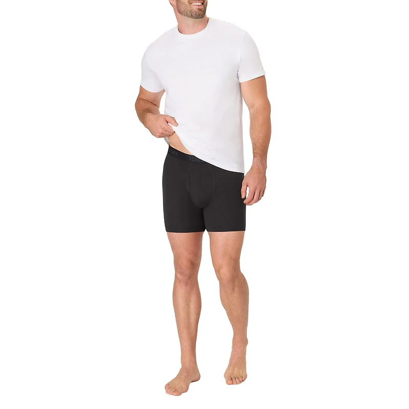 Hanes® Ultimate Big & Tall Men’s Underwear 3-Pack Comfort Flex Fit® Boxer Briefs with Total Support Pouch™ Ufsxy3