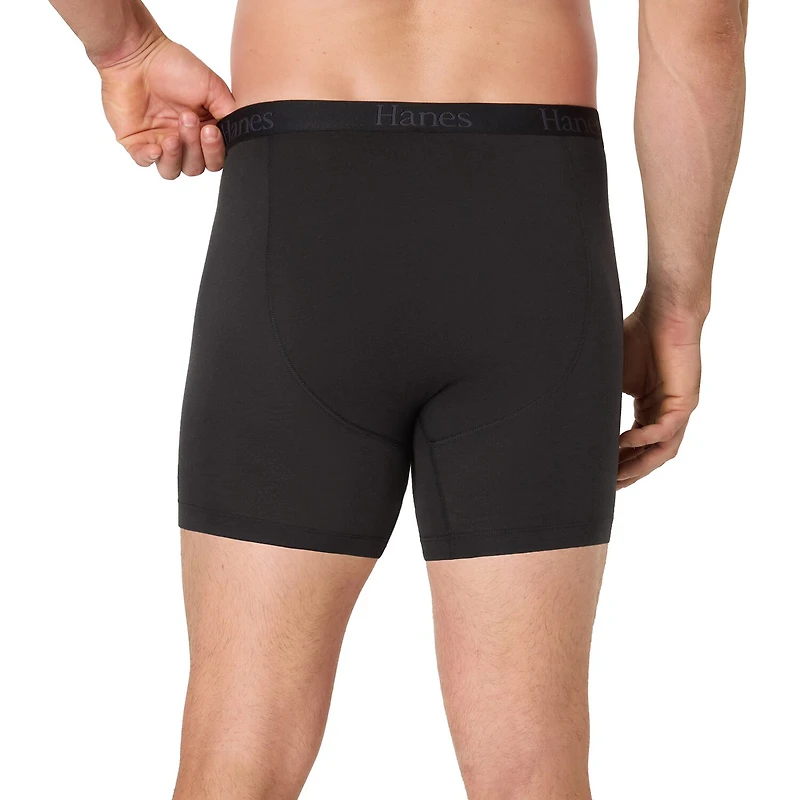 Hanes® Ultimate Big & Tall Men’s Underwear 3-Pack Comfort Flex Fit® Boxer Briefs with Total Support Pouch™ Ufsxy3