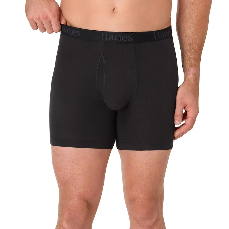 Hanes® Ultimate Big & Tall Men’s Underwear 3-Pack Comfort Flex Fit® Boxer Briefs with Total Support Pouch™ Ufsxy3