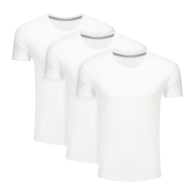 Hanes® Ultimate Men's 3-Pack ComfortBlend® T-Shirt Undershirts