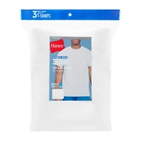 Hanes® Men's Big & Tall Ultimate 3-Pack ComfortSoft® Crewneck T-Shirts Undershirts 787BM3