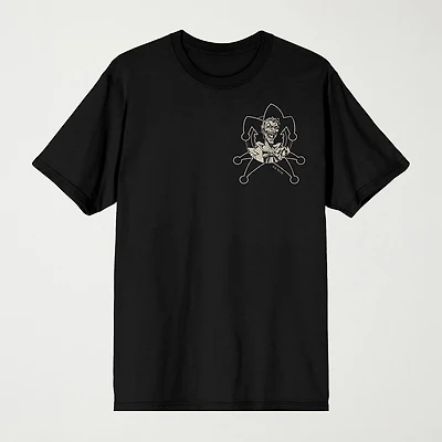 Novelty Mens Crew Neck Short Sleeve Relaxed Fit Batman Graphic T-Shirt
