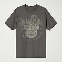 Novelty Mens Crew Neck Short Sleeve Relaxed Fit Graphic T-Shirt